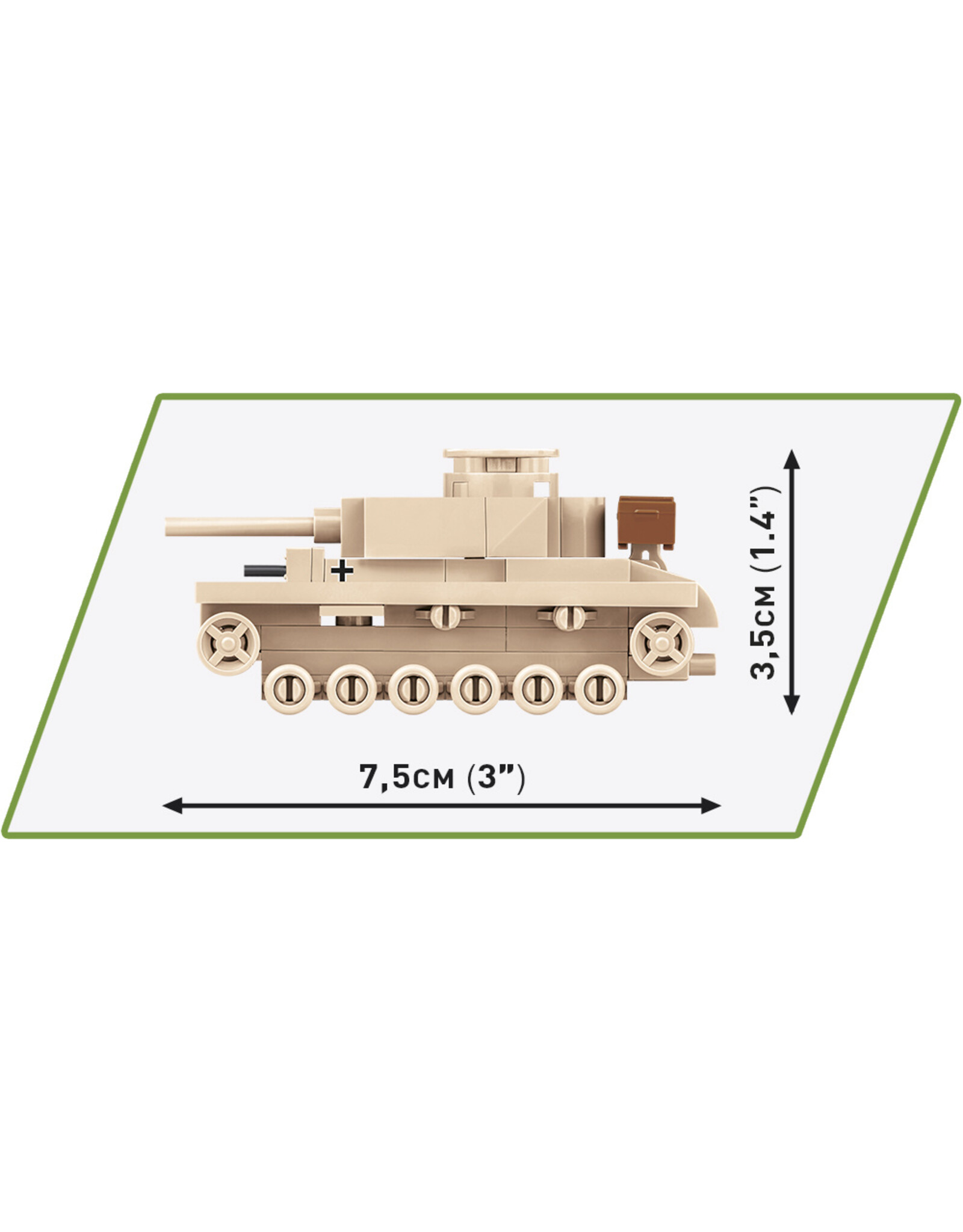 COBI COBI 3090 Panzer III Ausf.L