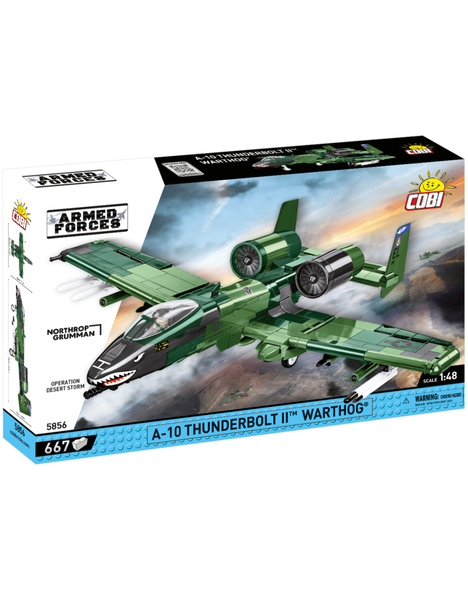 COBI COBI 5856 A10 Thunderbolt II Warthog  Desert