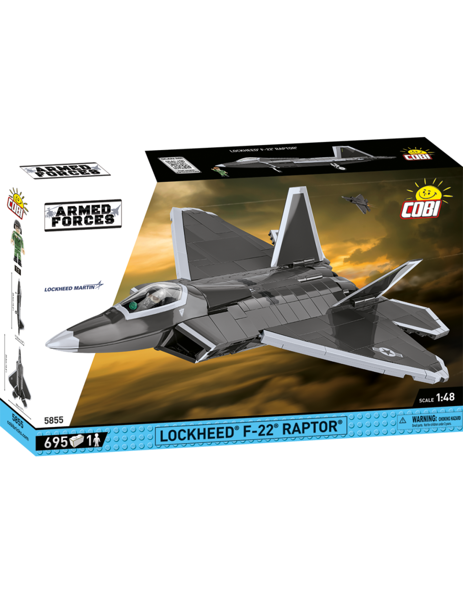 COBI COBI 5855 Lockheed F-22 Raptor