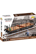 COBI COBI 6284 German Railway Plattformwagen Typ SSY