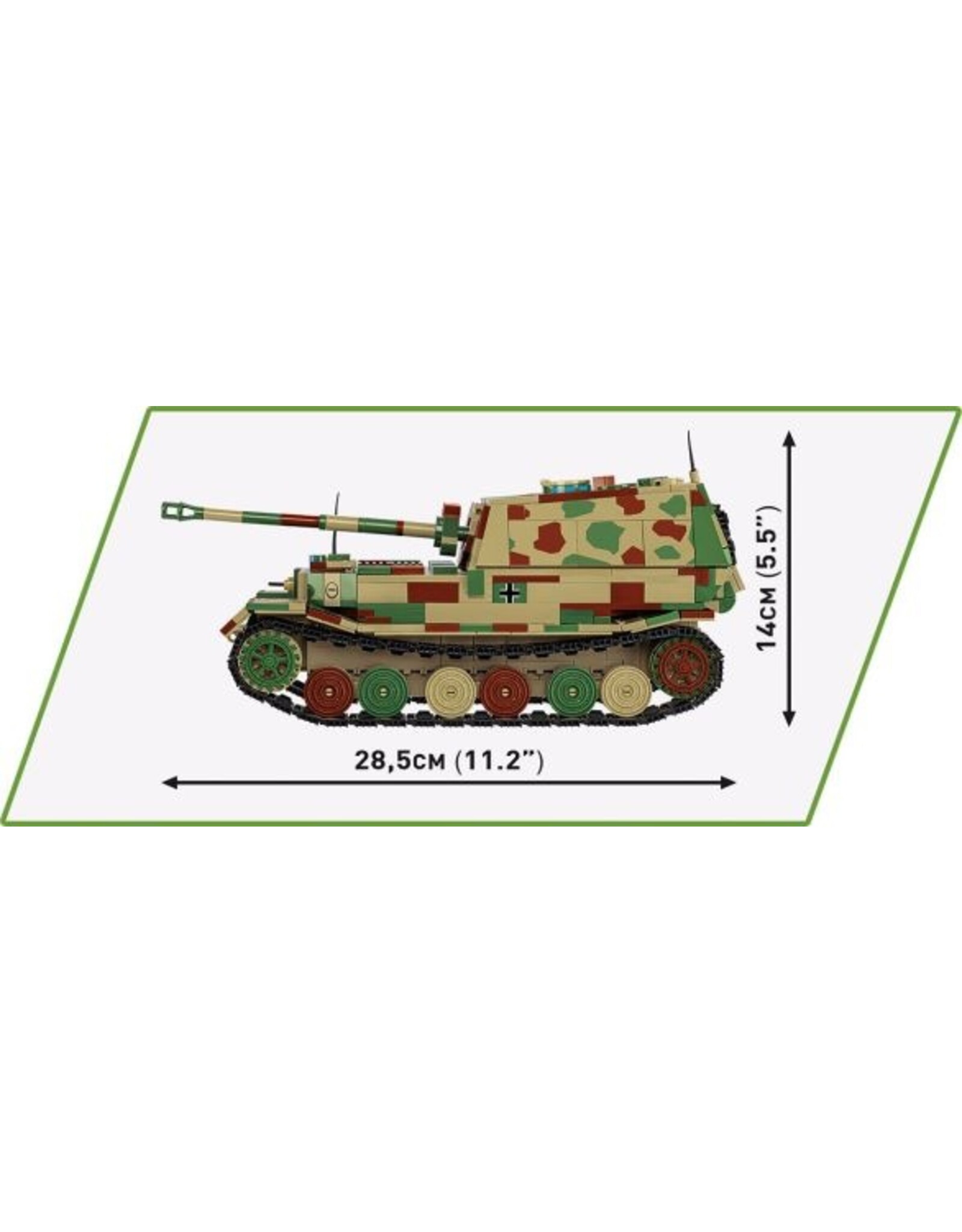 COBI COBI 2582 Panzerjager Tiger Elefant