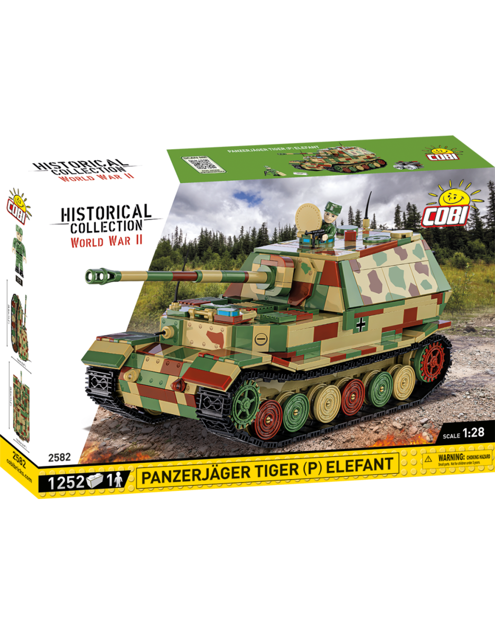 COBI COBI 2582 Panzerjager Tiger Elefant