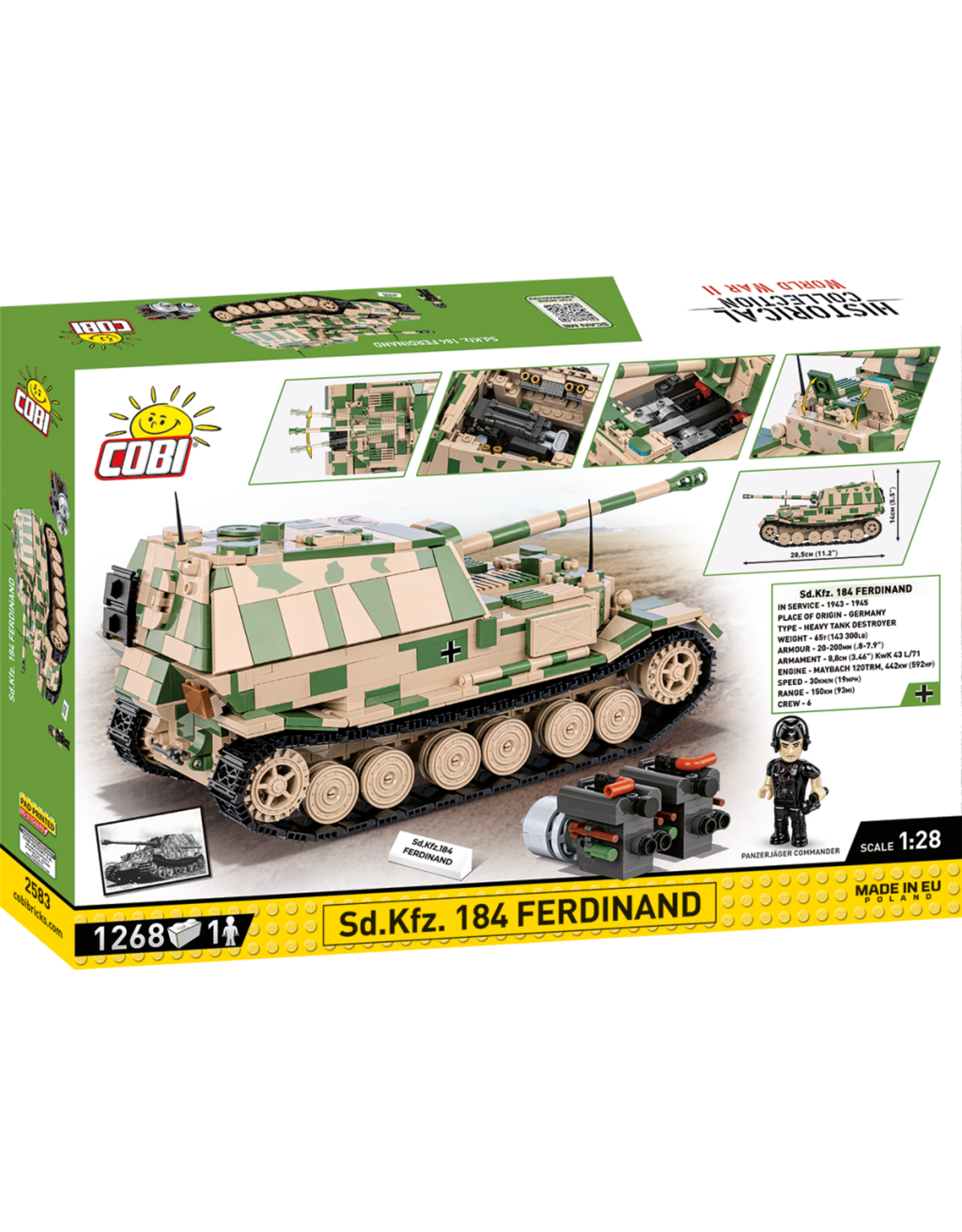 COBI COBI 2583 Sd,Kfz.184 Ferdinnand