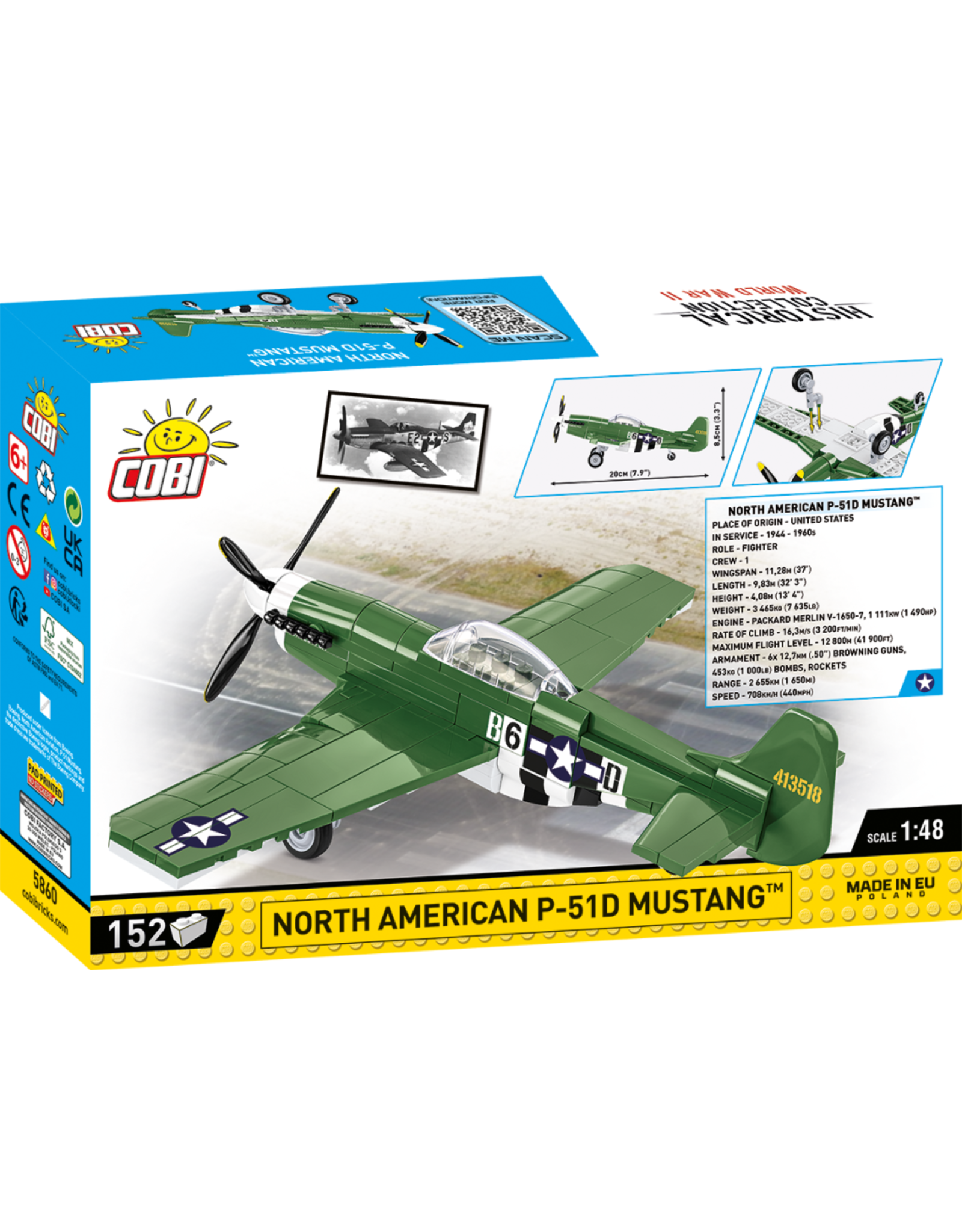 COBI COBI 5860 P-51D Mustang