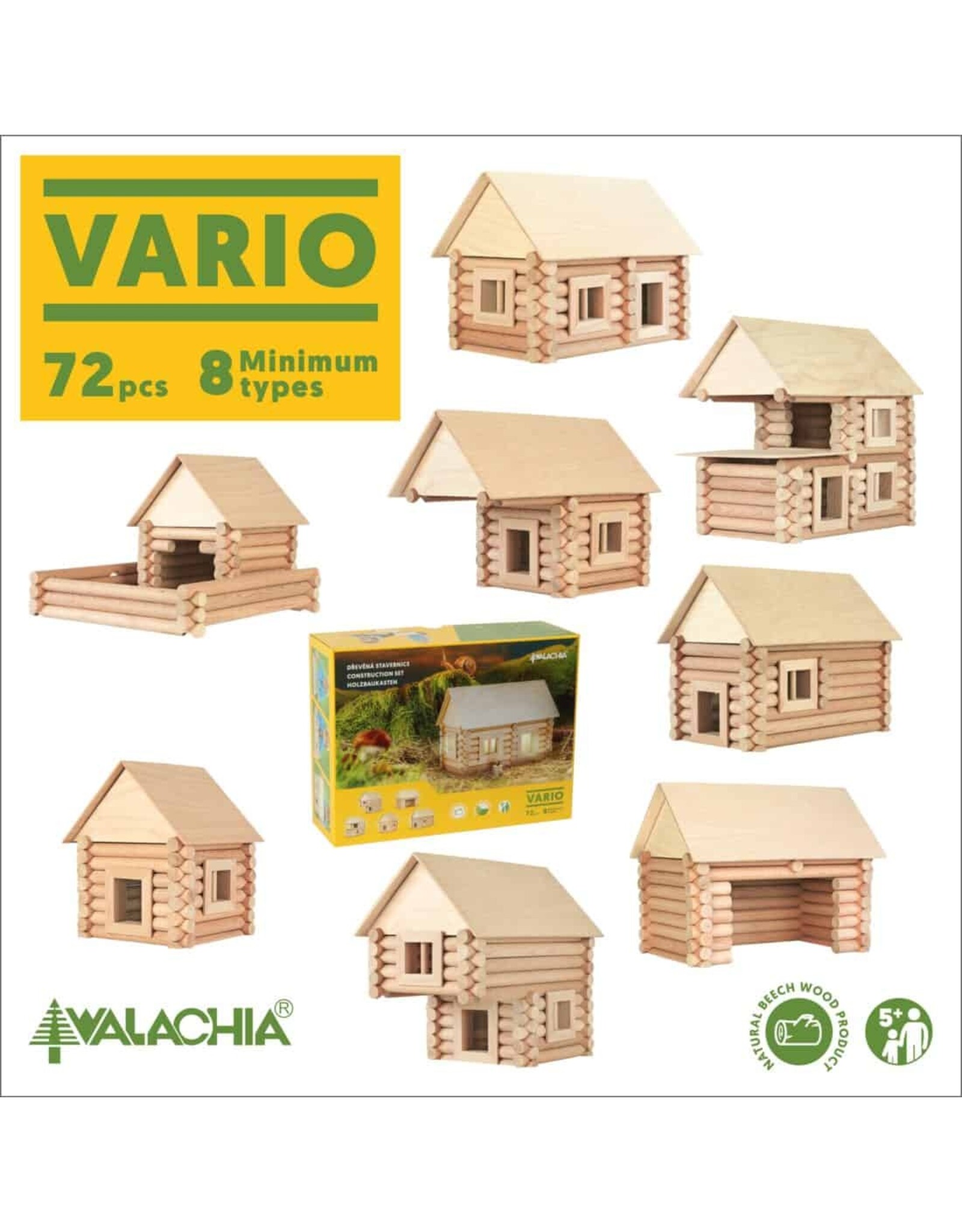 Walachia Walachia Vario Baukasten 72-tlg