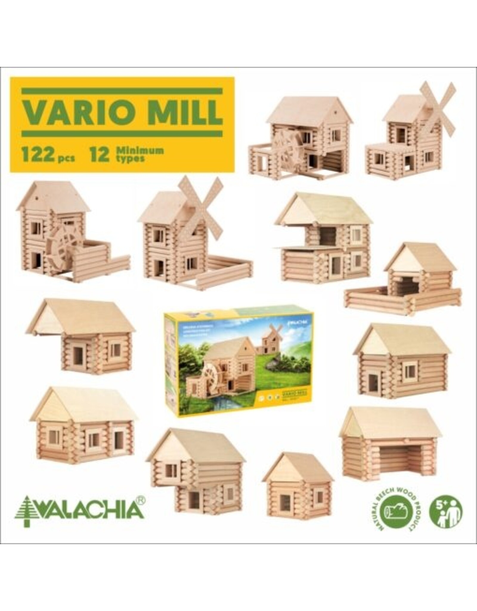 Walachia Walachia Vario Mill 122pcs