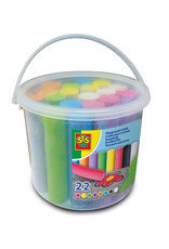 SES Creative SES Playground chalk 22pcs bucket