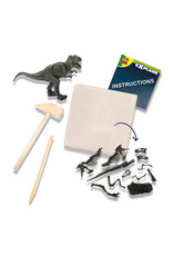 SES Creative SES - Explore - Dino and skeleton excavation 2 in 1 - T-rex