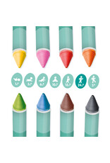 SES Creative  SES - Tiny Talents - Bath crayons - 8 colours