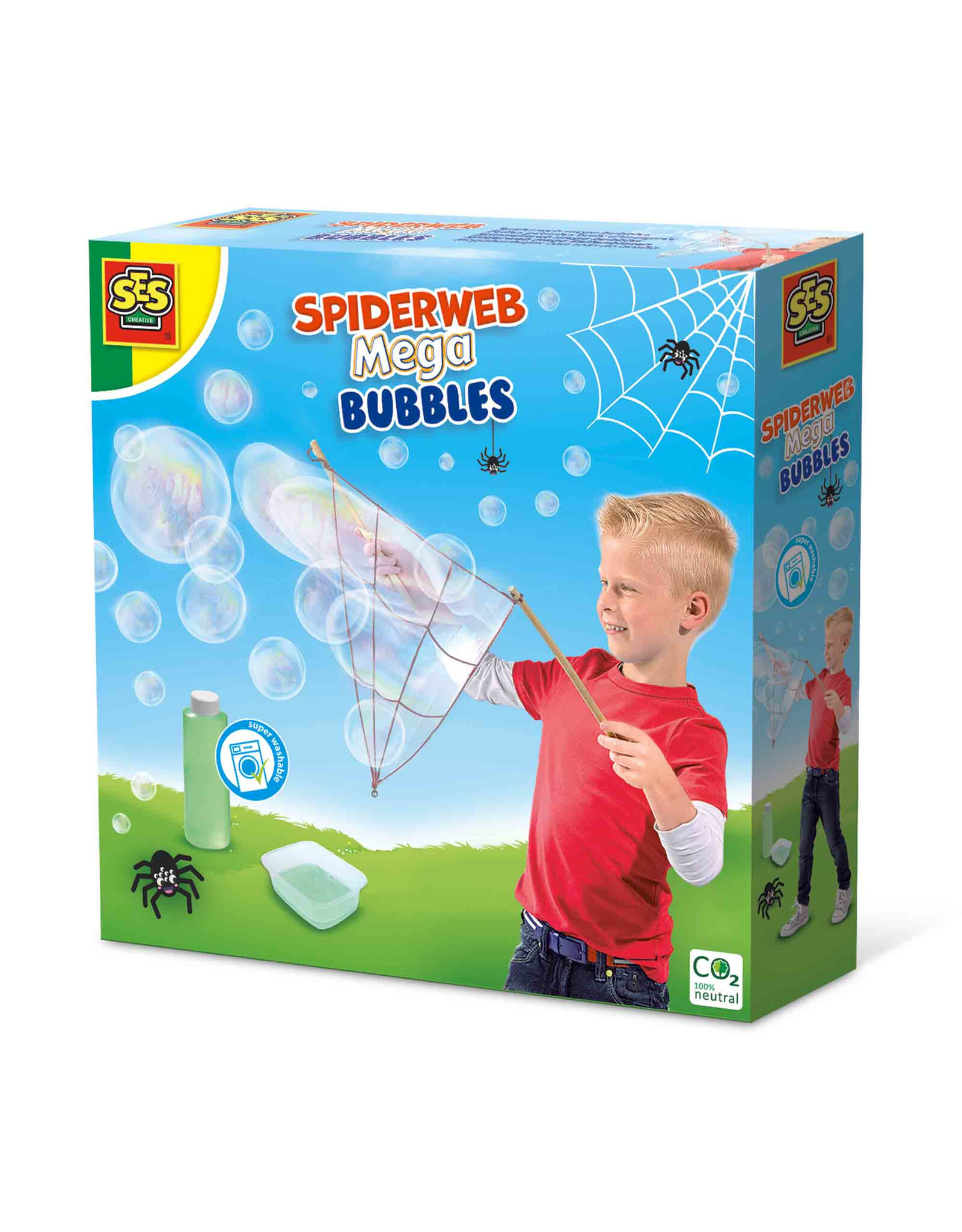 SES Creative SES Spiderweb Mega Seifenblasen