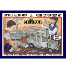 Merkur Classic C01 - retro - metal construction set - 929 parts