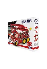 Merkur Merkur - Feuerwehr-Set - Metallbaukasten - 740 Teile
