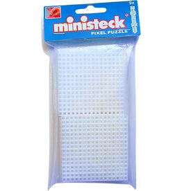 Ministeck Ministeck Steckplatten, 6,7 x 6,7 cm, 10 Stück