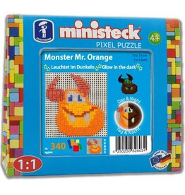 Ministeck ministeck "Glow in the dark" - Monster Mr. Orange