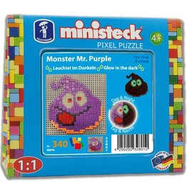 Ministeck ministeck "Glow in the dark" - Monster Mr. Purple