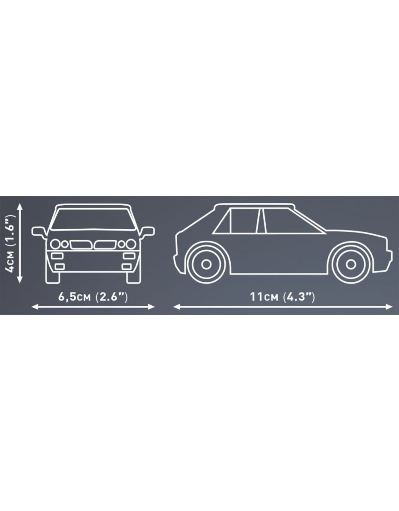 COBI COBI 24508 1987 LANCIA DELTA HF