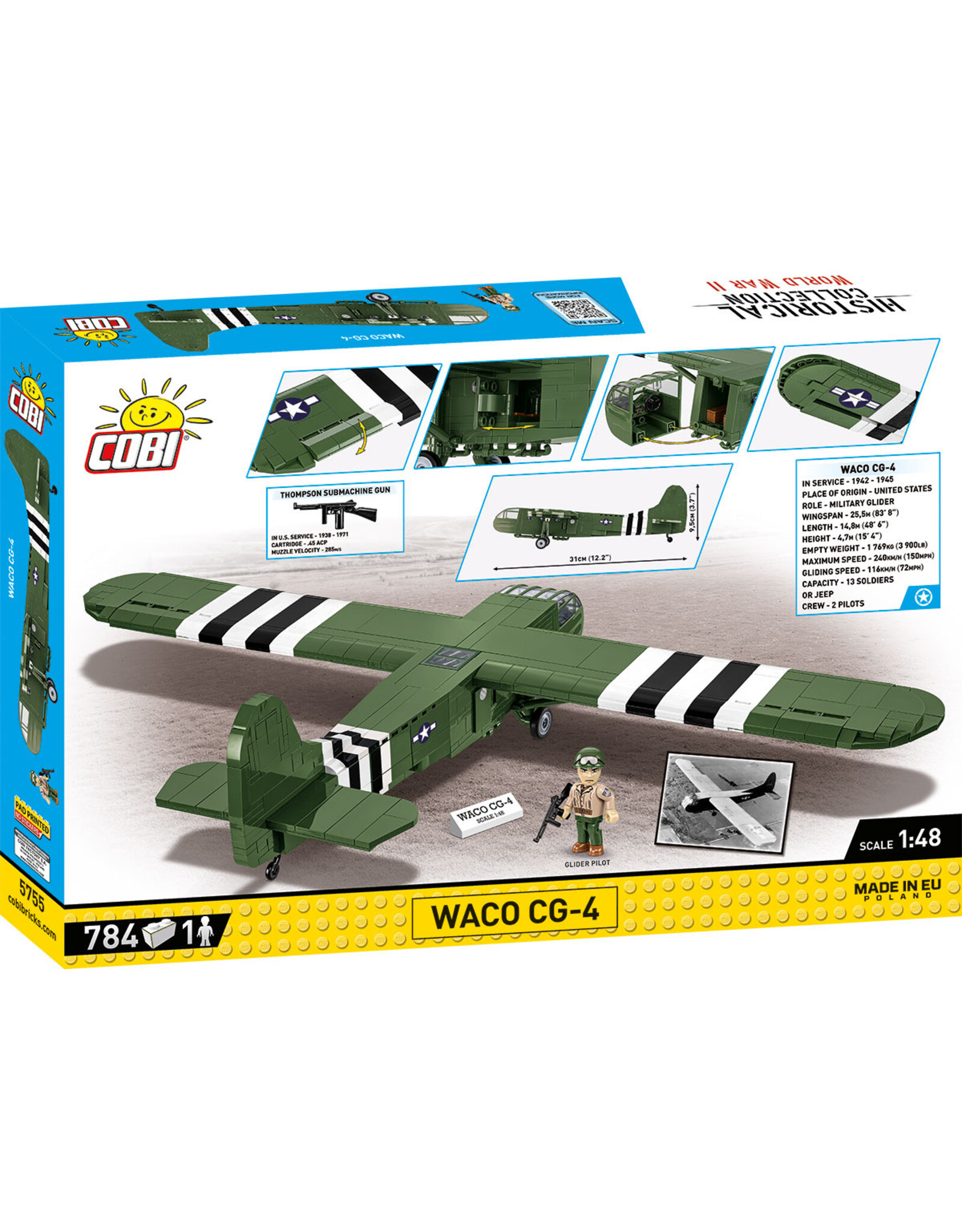 COBI COBI 5755 Waco CG-4 Glider