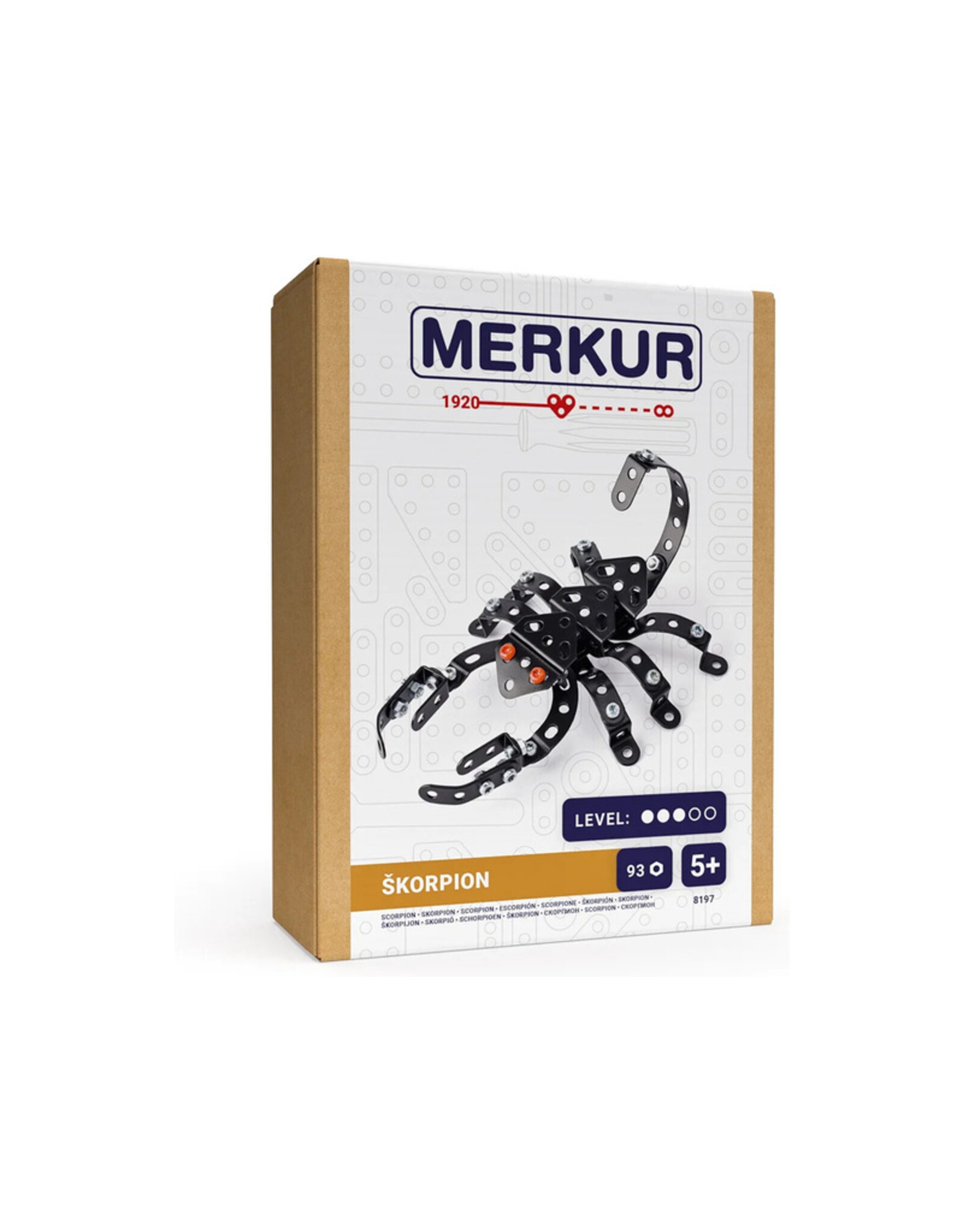 Merkur Merkur - Scorpion - metal construction set - 93 parts