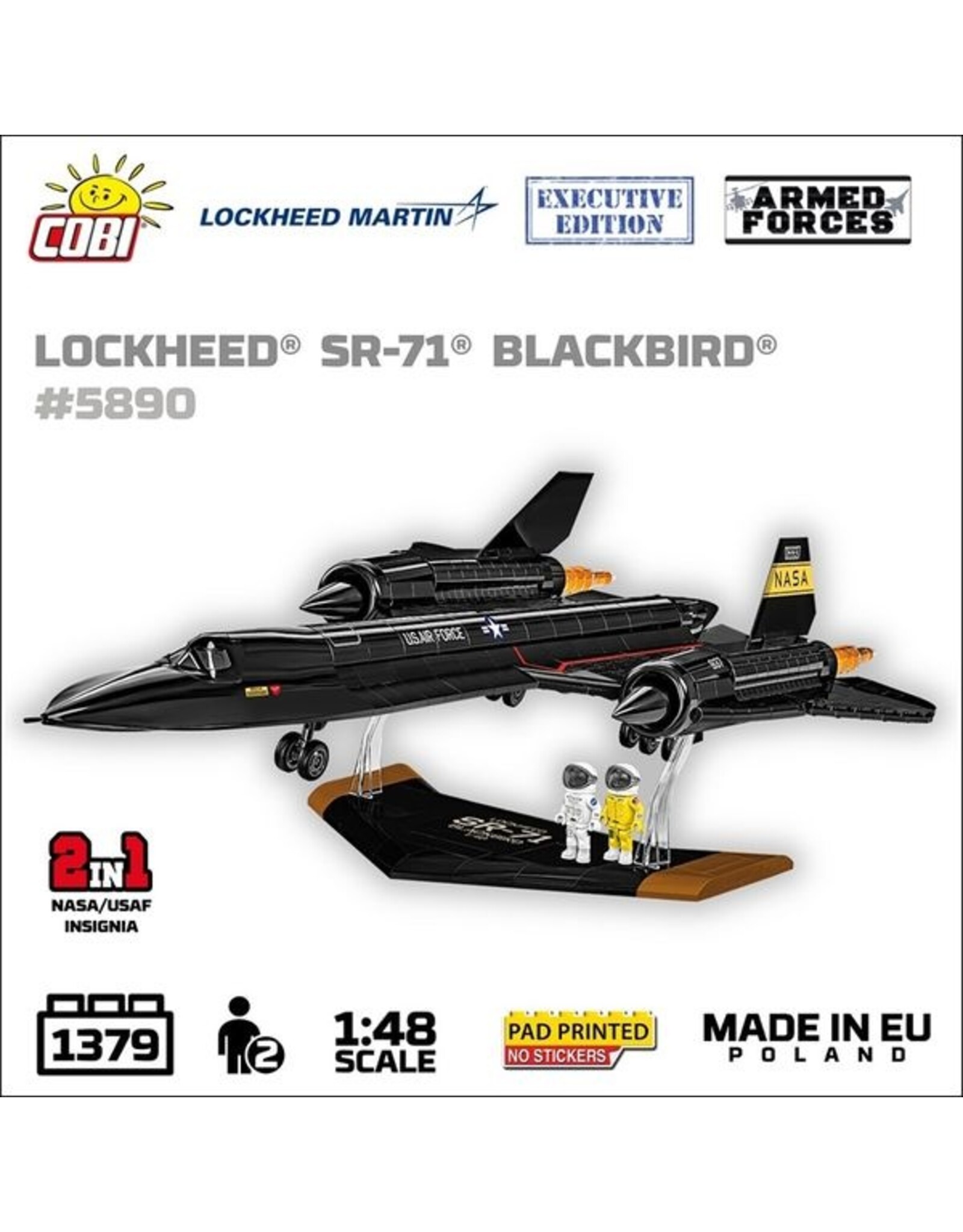 COBI COBI 5890 SR-71 Blackbird