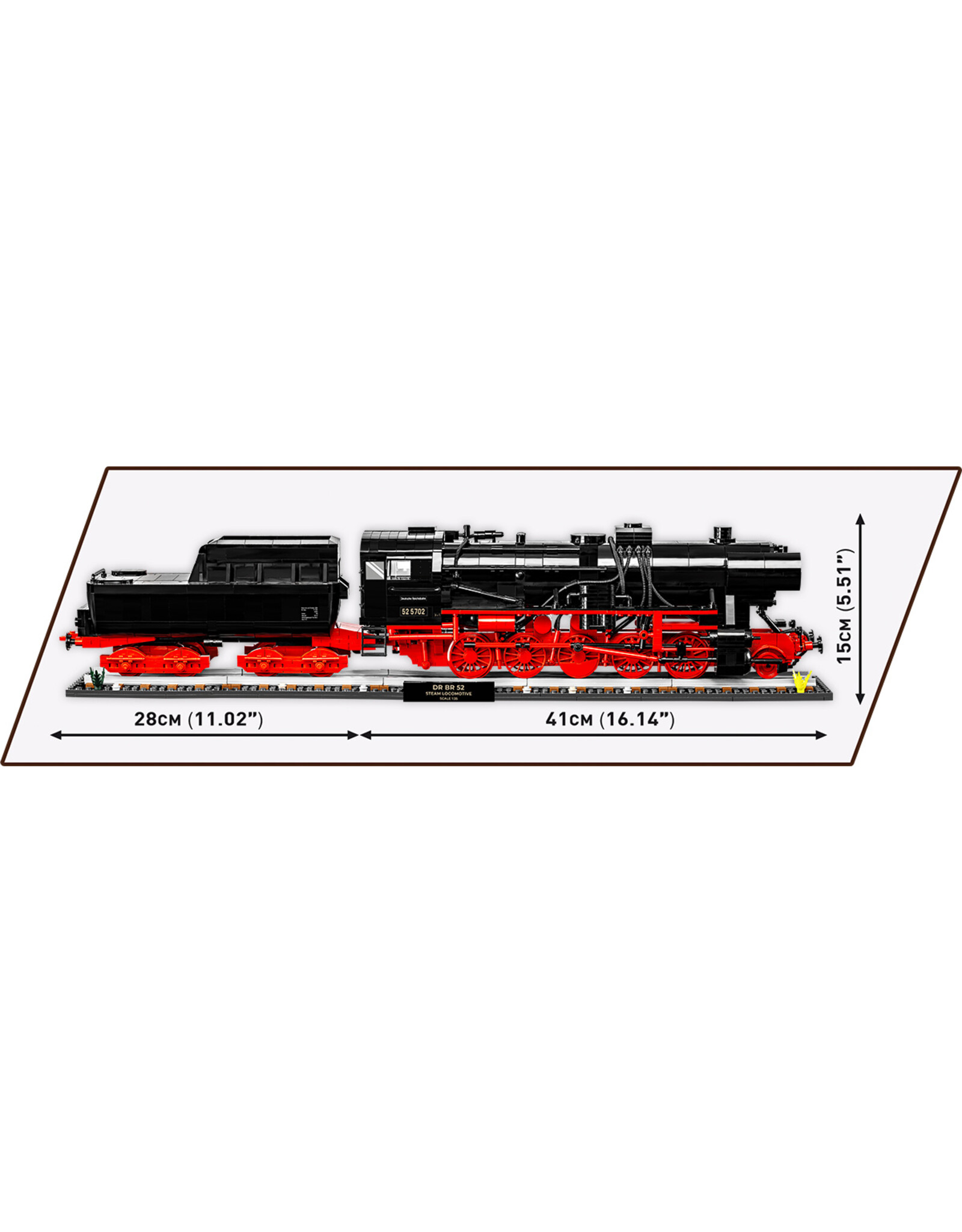 COBI COBI 6287 DRB Class 52 Steam L&Rail