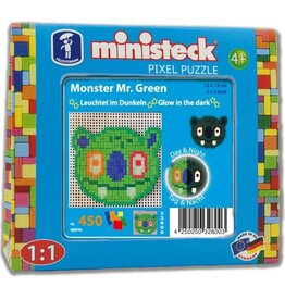 Ministeck ministeck "Glow in the dark" - Monster Mr. Green