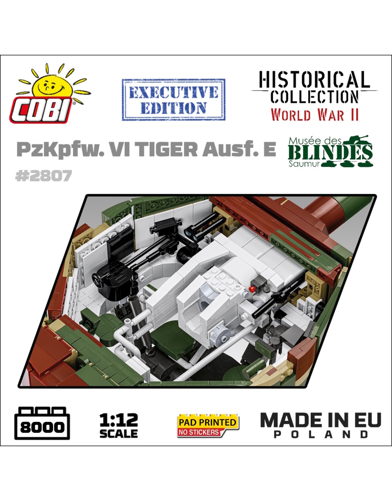 COBI COBI 2807 PzKpfw. VI Tiger Ausf. E