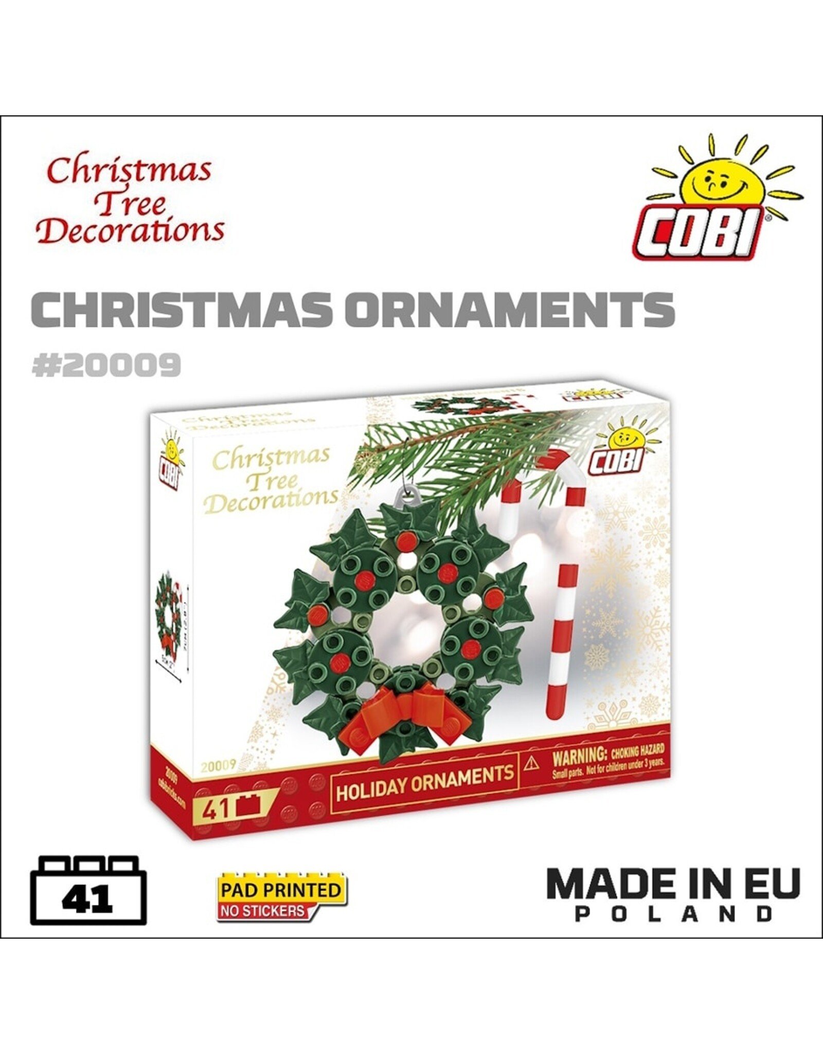 COBI COBI 20009 Christmas wreath