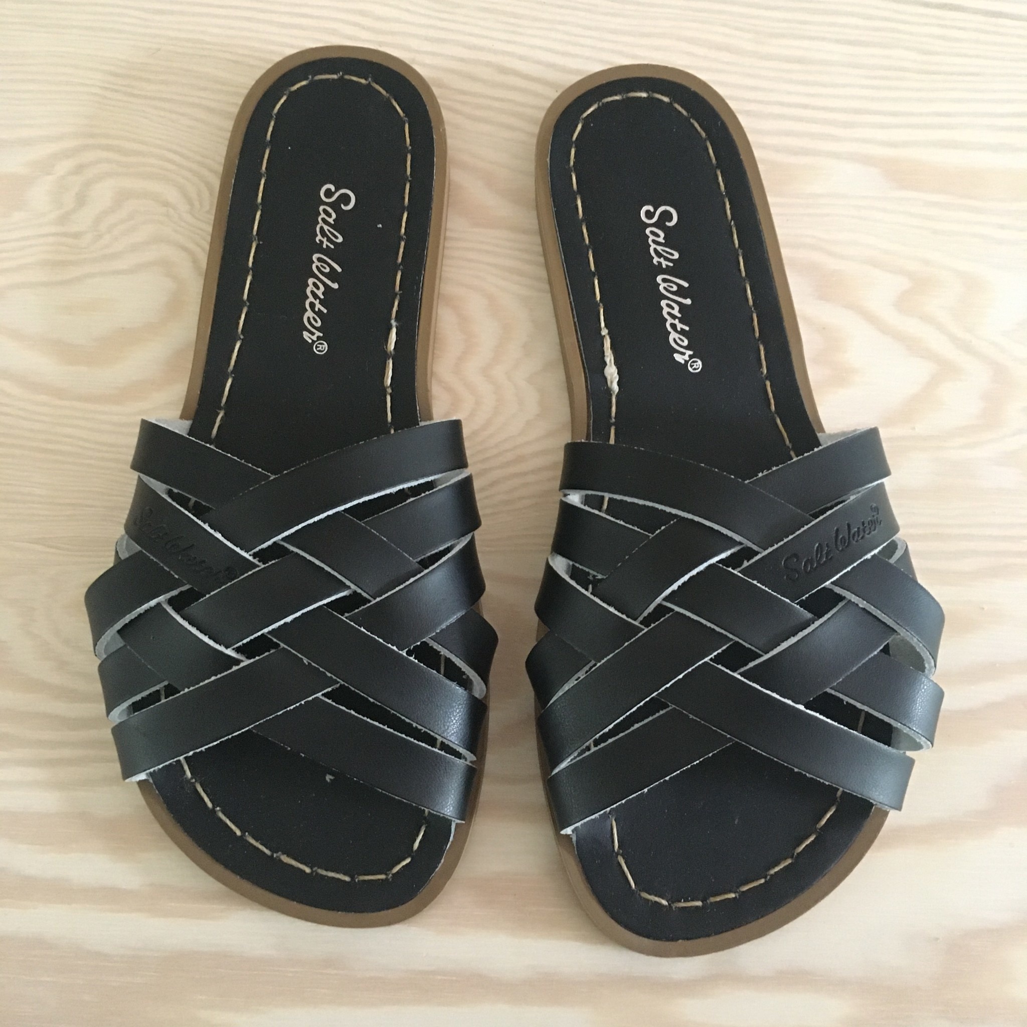 saltwater sandals retro slides