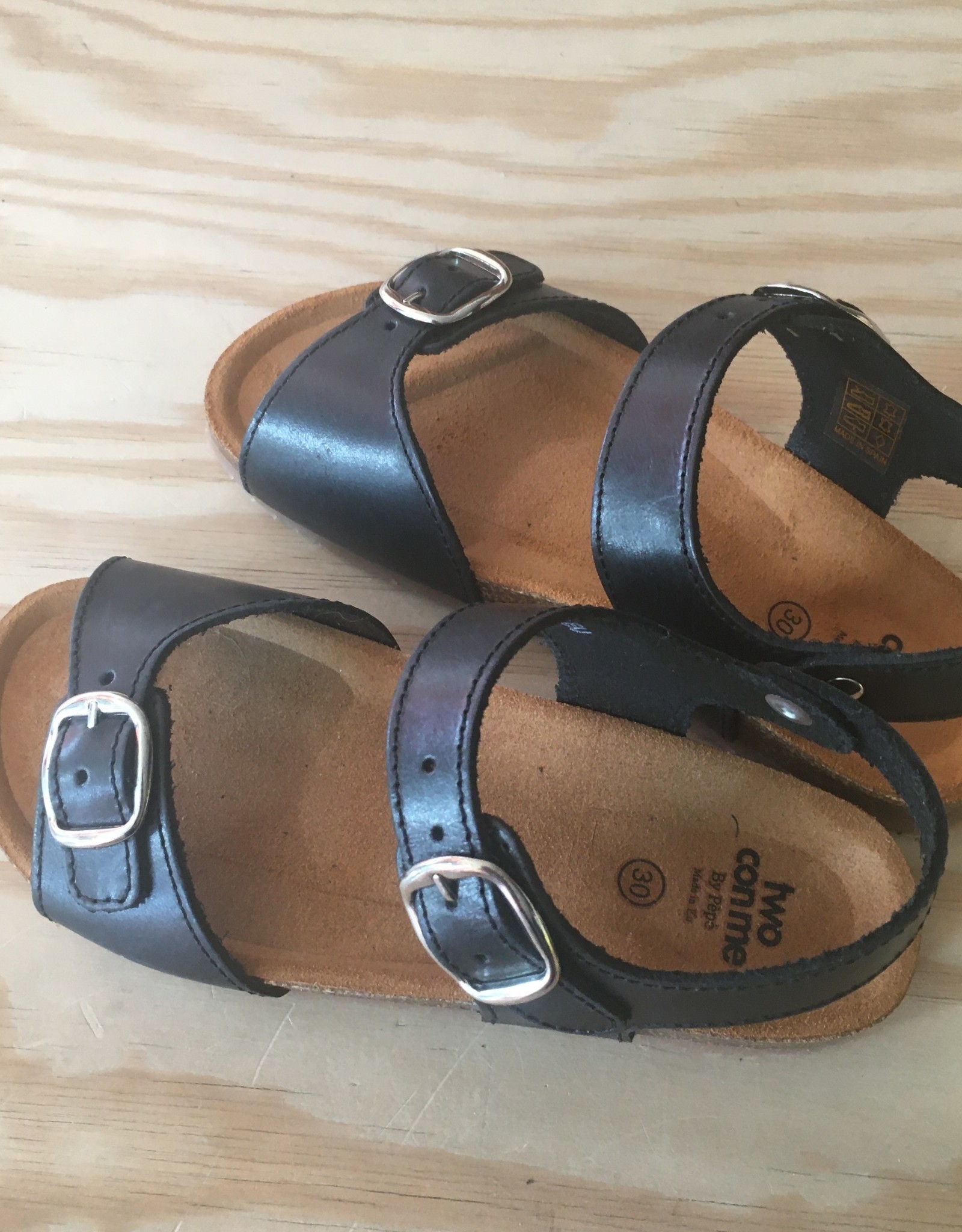 TWO CON ME by PEPE TWO/BK1 VACHETTA NERO