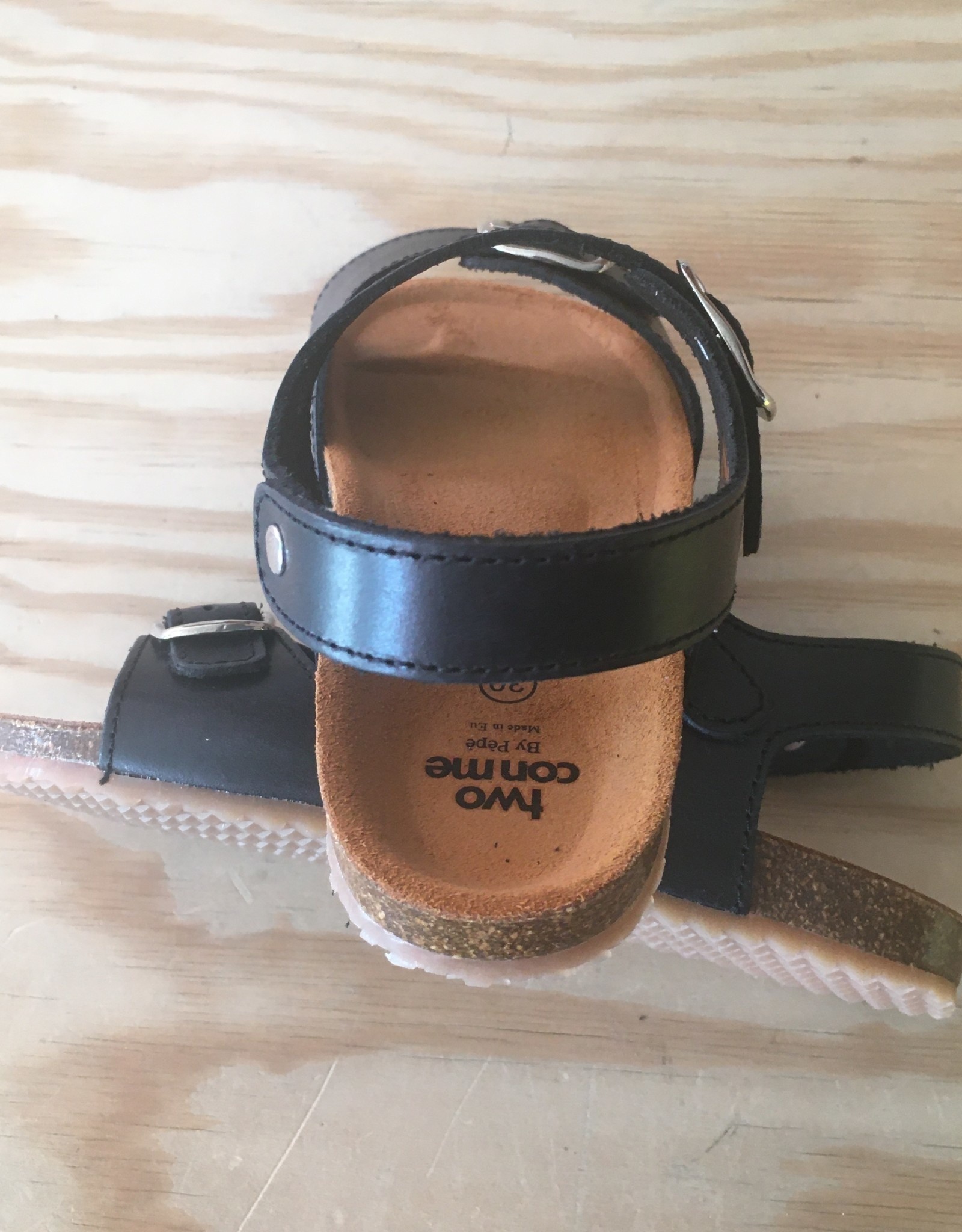 TWO CON ME by PEPE TWO/BK1 VACHETTA NERO