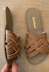 SALT-WATER SANDALS SALT-WATER SANDALS RETRO SLIDE ADULT TAN