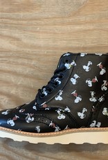 YOUNG SOLES YOUNG SOLES SIDNEY PRINTED SNOOPY BLACK