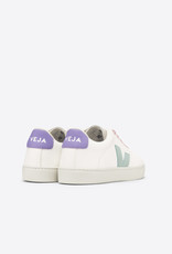 VEJA VEJA SMALL ESPLAR LACES EXTRA-WHITE_MATCHA_LAVANDE