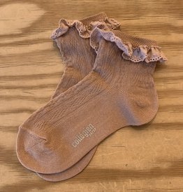 COLLÉGIEN COLLEGIEN SOCKS MARIE-ANTOINETTE VIEUX-ROSE