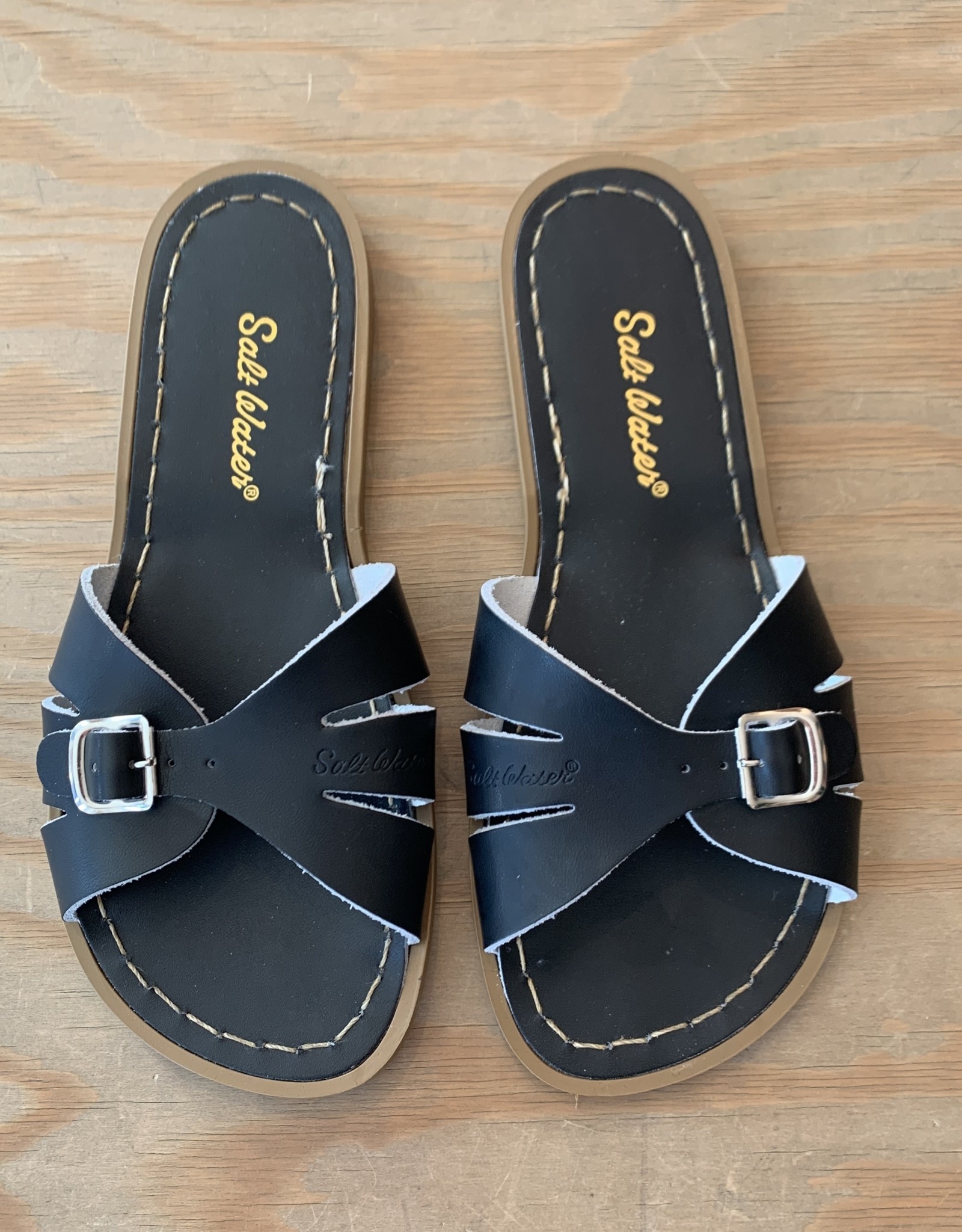 SALT-WATER SANDALS SALT-WATER SANDALS SWC SLIDE BLACK ADULT