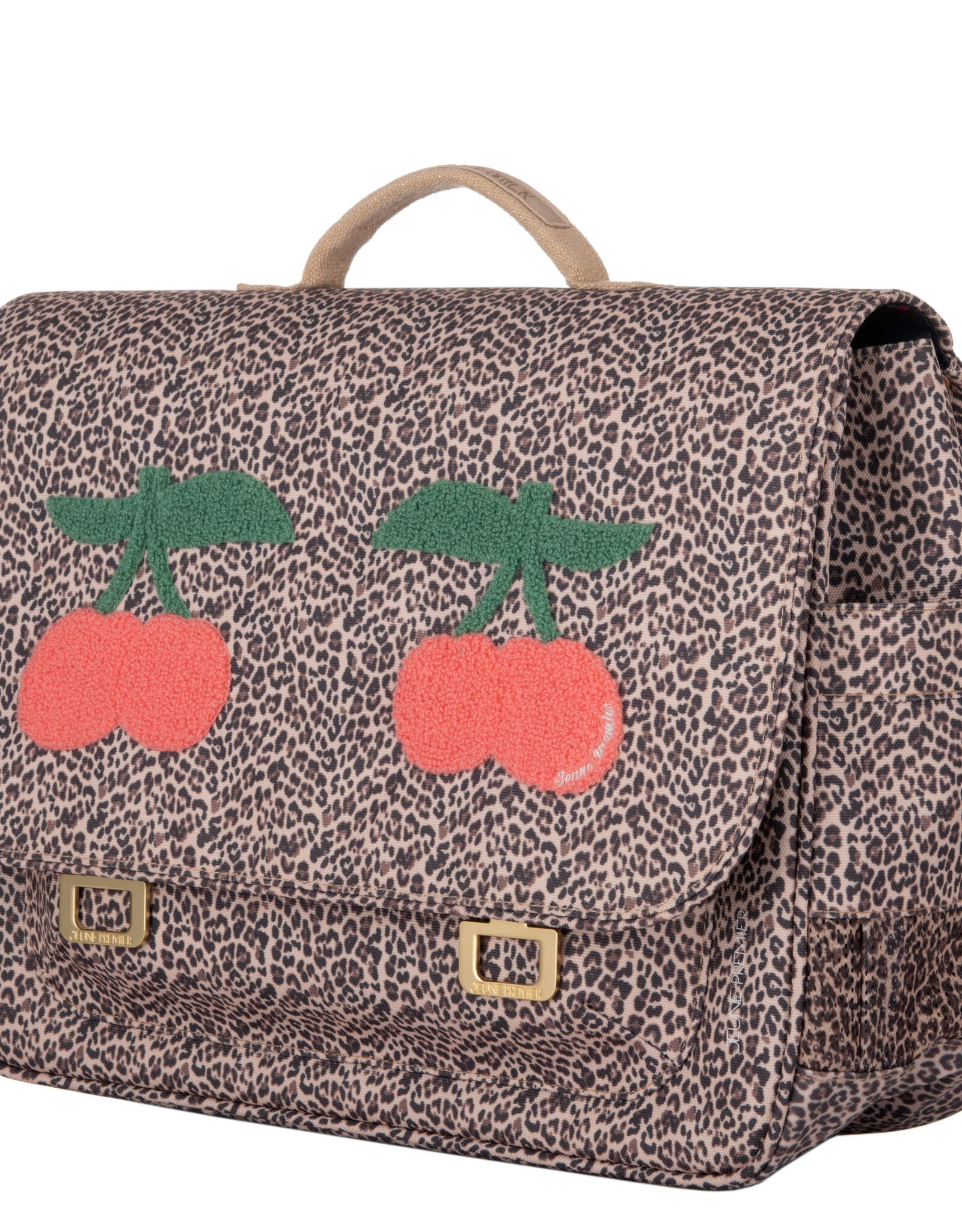 JEUNE PREMIER JEUNE PREMIER IT BAG MIDI LEOPARD CHERRY