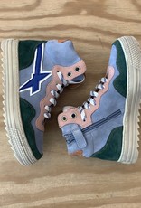 W6YZ NEW MIG ZIP SUEDE MILITARE/CELESTE