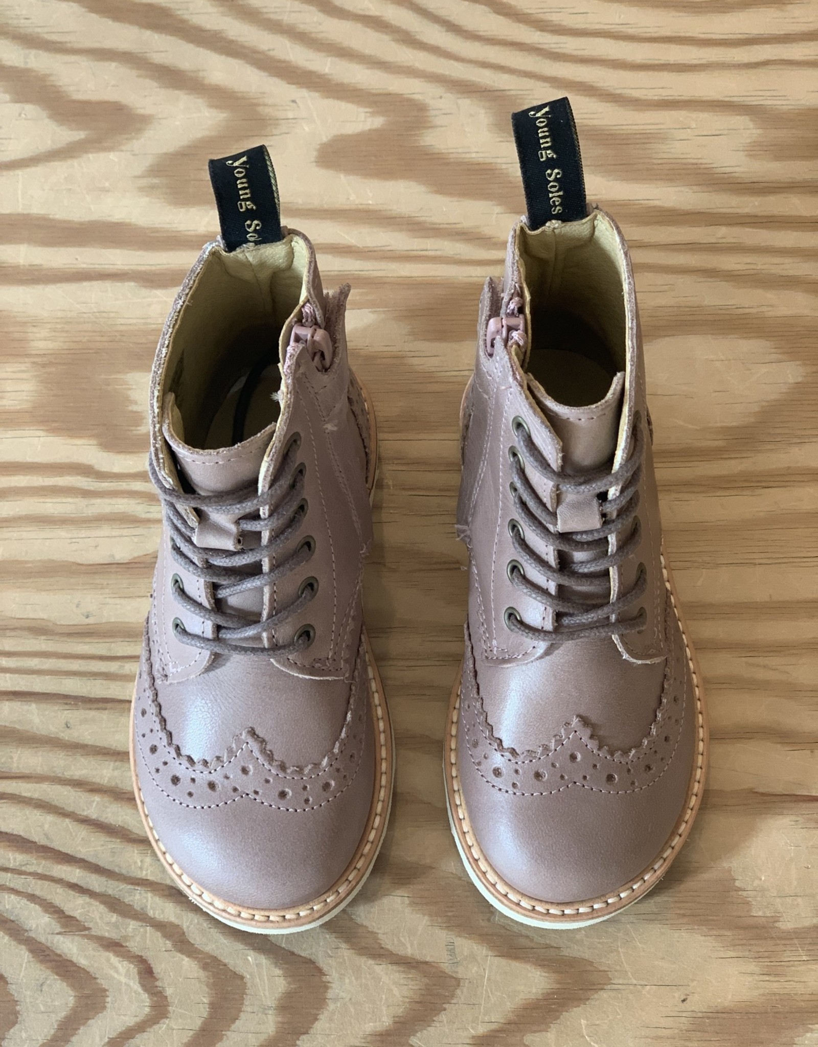 YOUNG SOLES YOUNG SOLES SIDNEY BROGUES ROSE