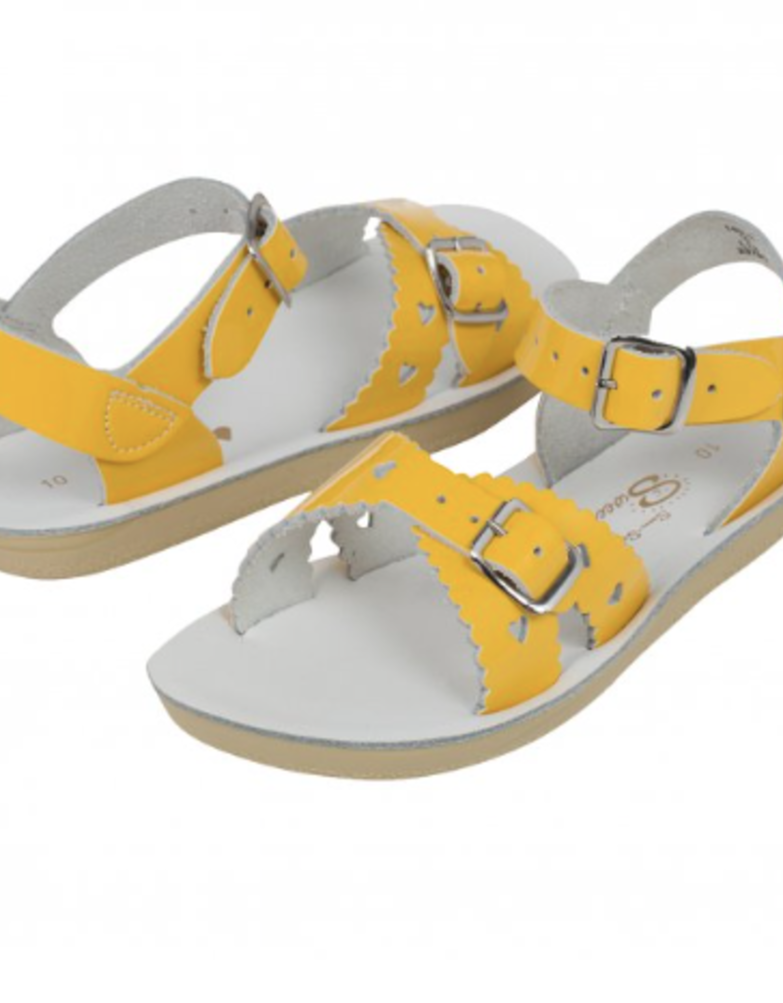 SALT-WATER SANDALS SALT-WATER SANDALS SWEETHEART SHINY YELLOW