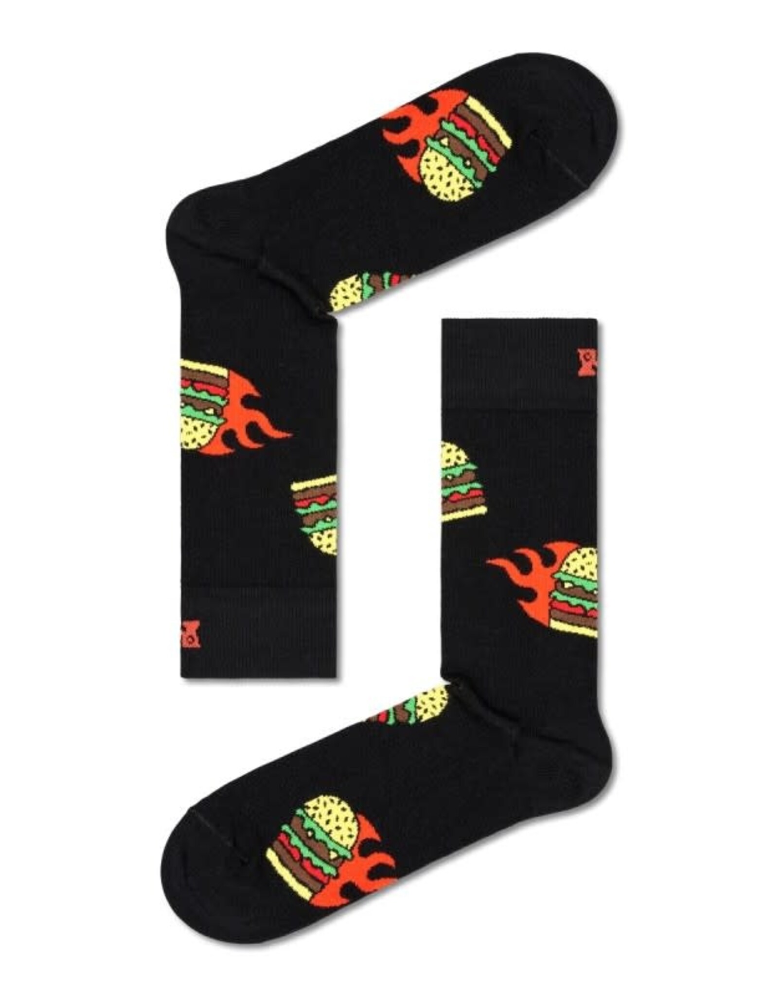 HAPPY SOCKS HAPPY SOCKS P000128 FLAMING BURGER SOCKS