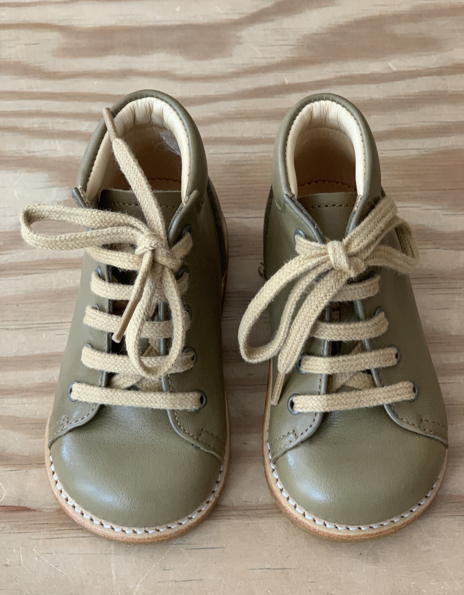 ANGULUS ANGULUS STARTER SHOES LACES OLIVE 22