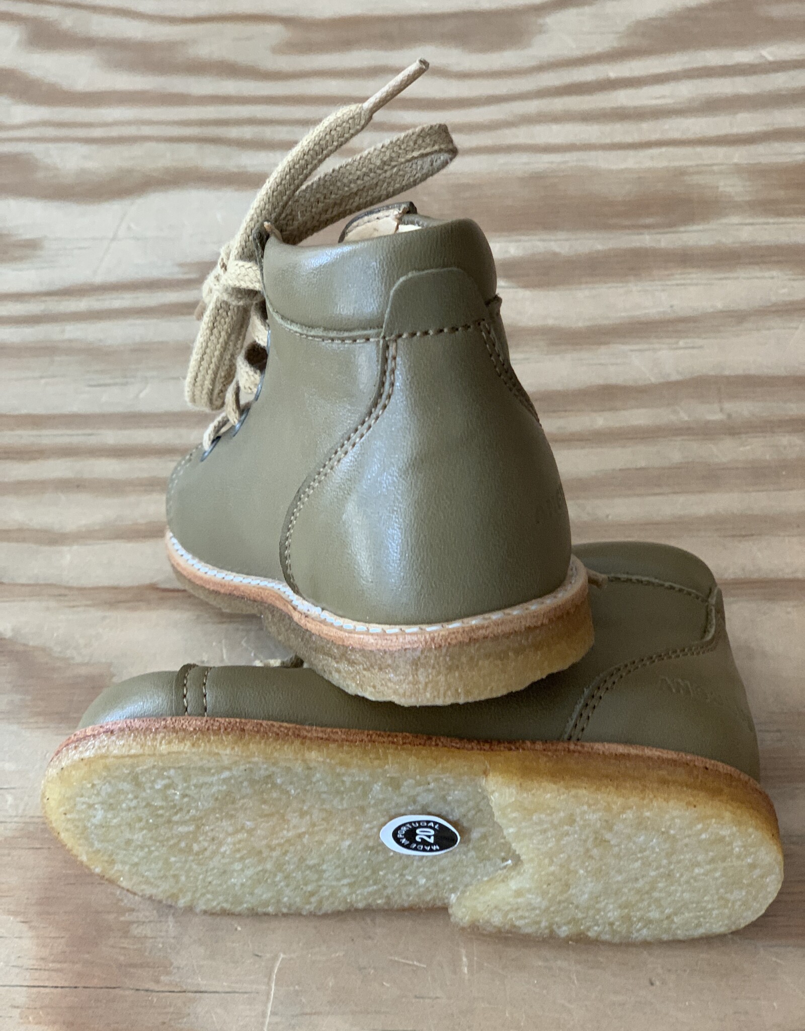 ANGULUS ANGULUS STARTER SHOES LACES OLIVE 22