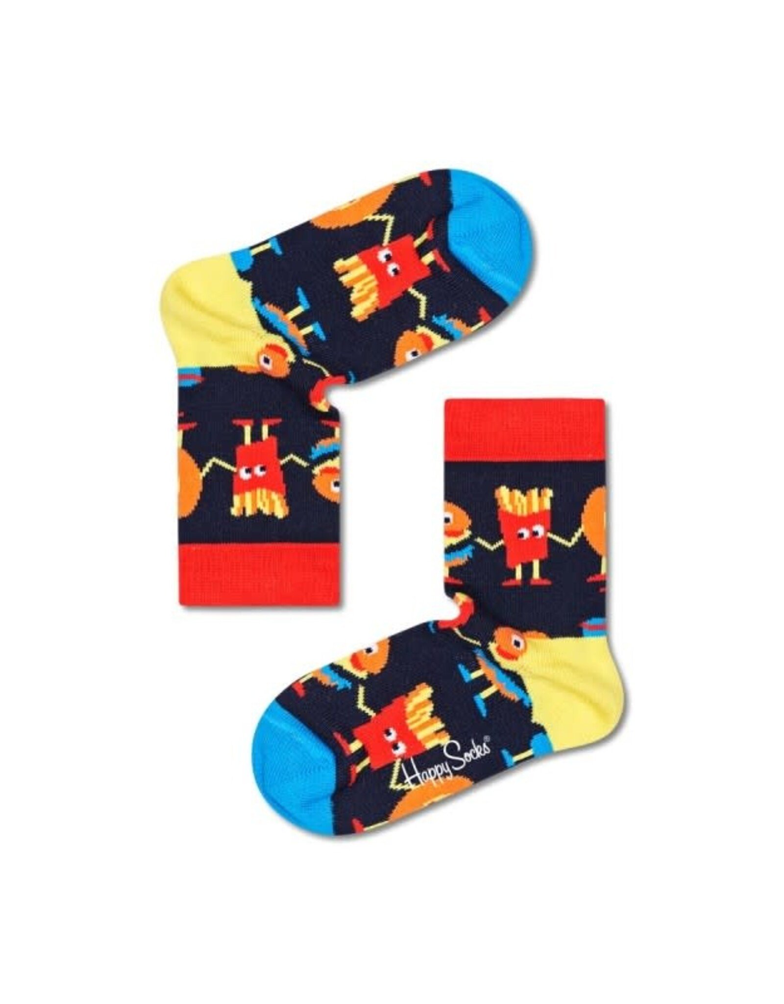 HAPPY SOCKS HAPPY SOCKS HS KFOF01-6500 KIDS FOOD FRIENDS SOCKS