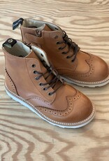 YOUNG SOLES YOUNG SOLES SIDNEY BROGUES TAN BURNISHED