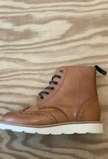 YOUNG SOLES YOUNG SOLES SIDNEY BROGUES TAN BURNISHED