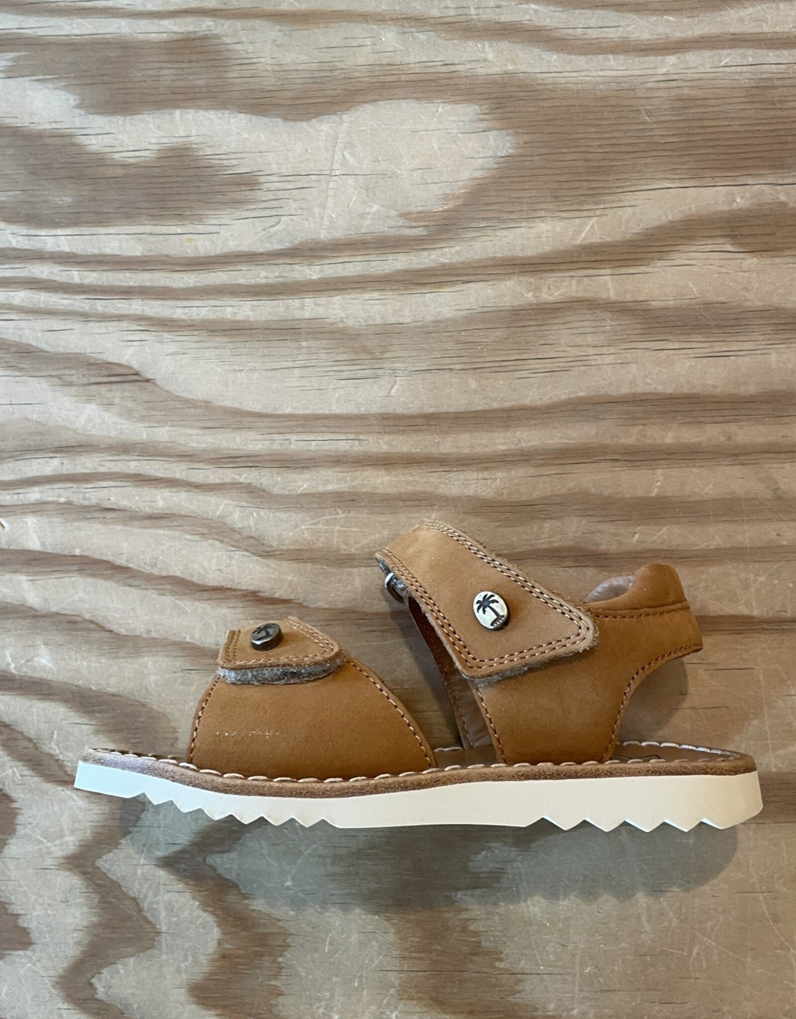 POM D'API POM D'API WAFF EASY NUBUCK CAMEL