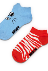 HAPPY SOCKS HAPPY SOCKS P000821 KIDS 2-PACK LOW CAT SOCKS