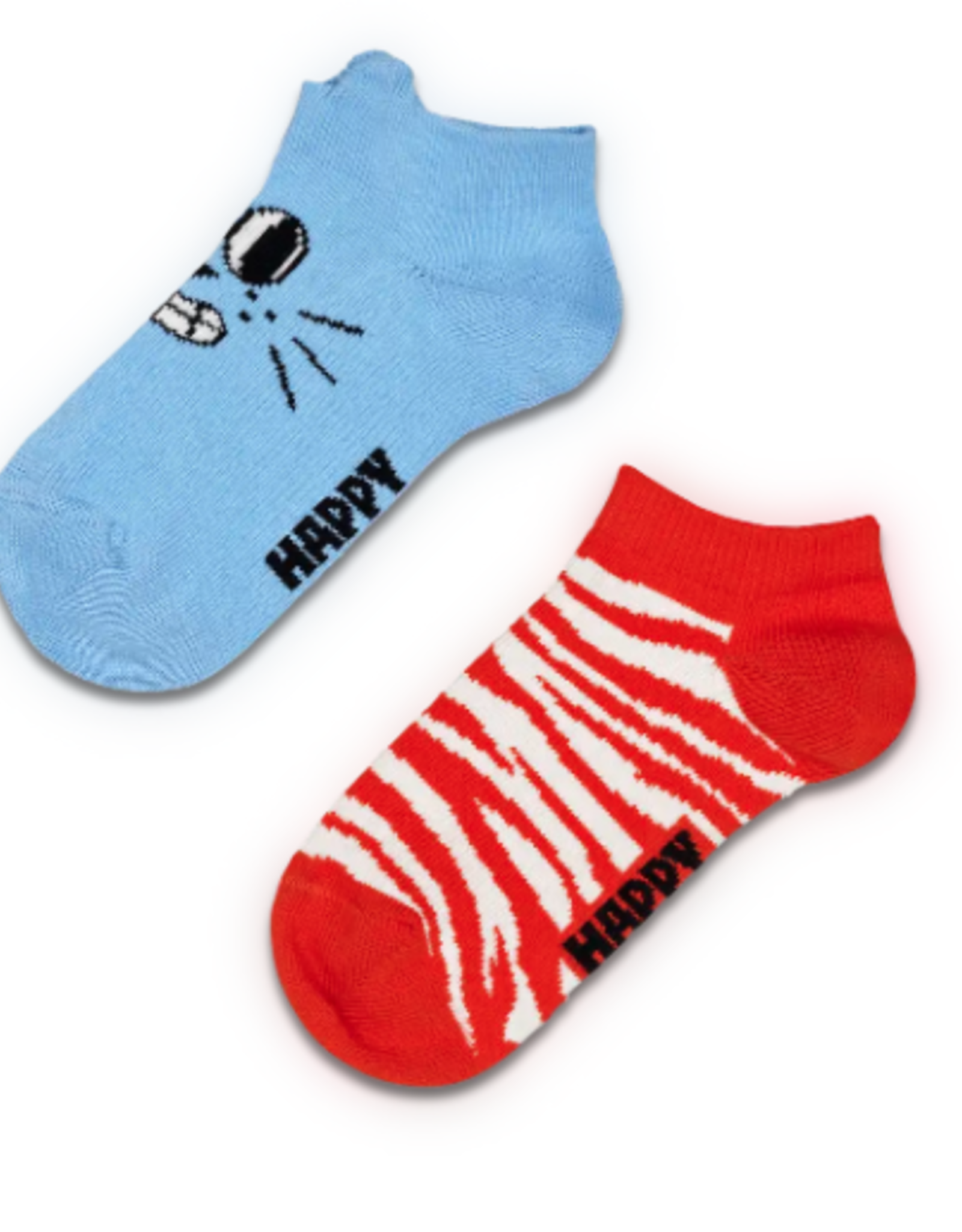 HAPPY SOCKS HAPPY SOCKS P000821 KIDS 2-PACK LOW CAT SOCKS