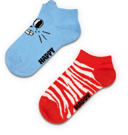 HAPPY SOCKS HAPPY SOCKS P000821 KIDS 2-PACK LOW CAT SOCKS