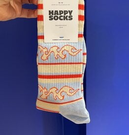 HAPPY SOCKS HAPPY SOCKS P000929 FLAMING STRIPES SNEAKER SOCK